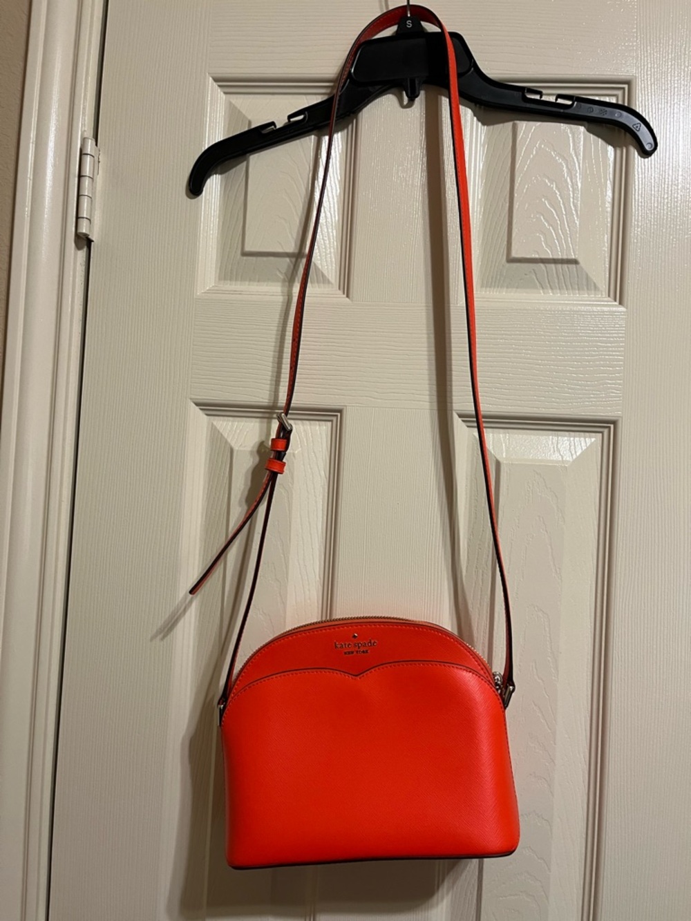 Kate Spade Payton Dome Orange Crossbody - Picture 10 of 10
